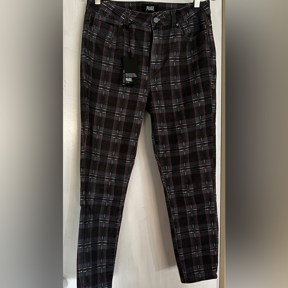 Paige High Rise Ankle Jeans